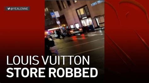 louis vuitton pillage|louis vuitton store robbery.